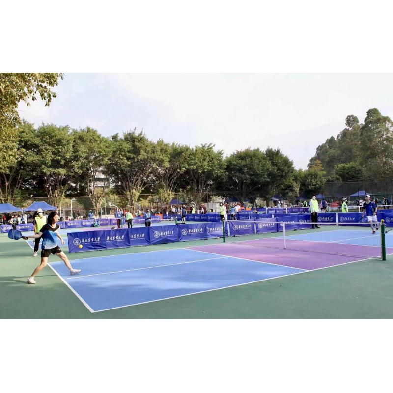 體育館匹克球場室外安裝 學(xué)校匹克球場比賽場地建設(shè)